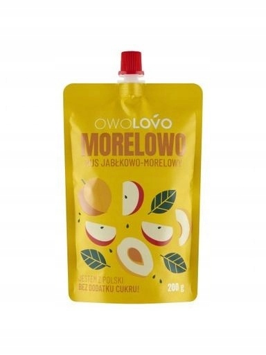10 x Owolovo meruňkově-jablečno-meruňková pěna 200 g