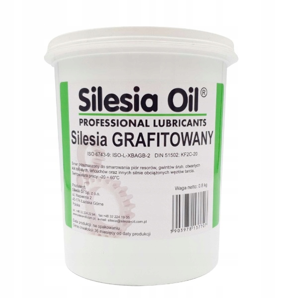 

Silesia Smar Grafitowany 800g do piór resorów