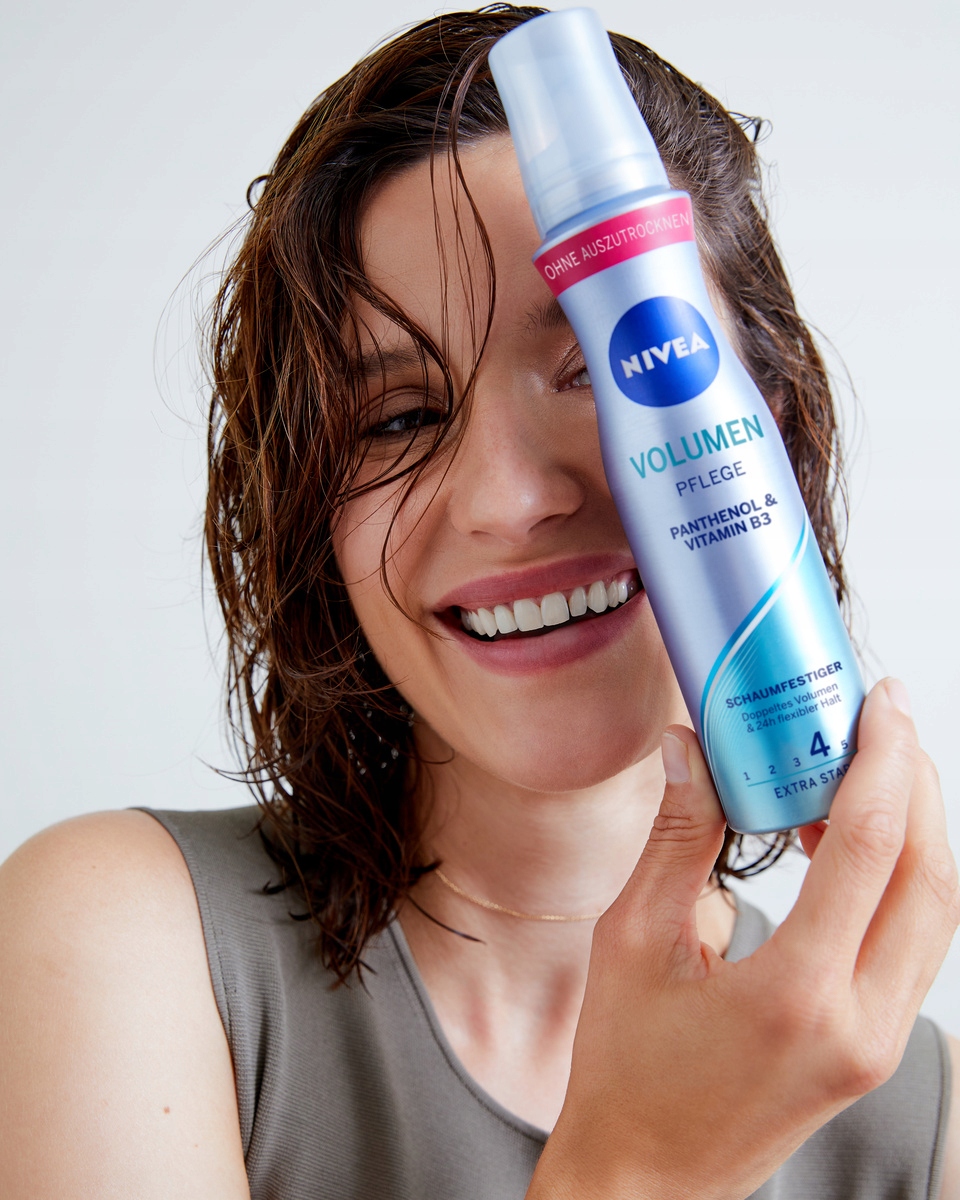 NIVEA VOLUME CARE Pianka do włosów utrwalająca do cienkich włosów 150ml Kod producenta 86944