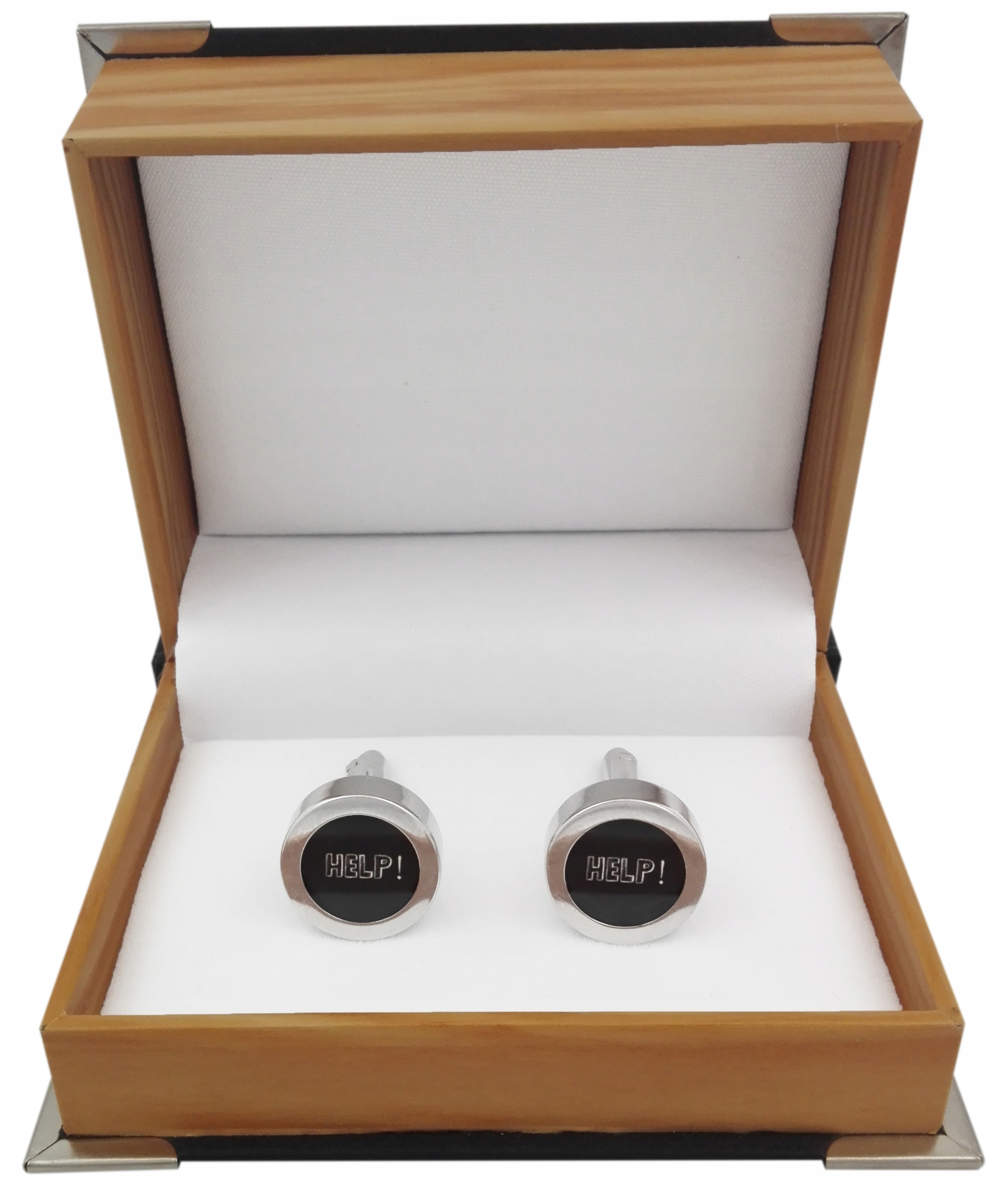 

Spinki do mankietów koszuli Help ślubne