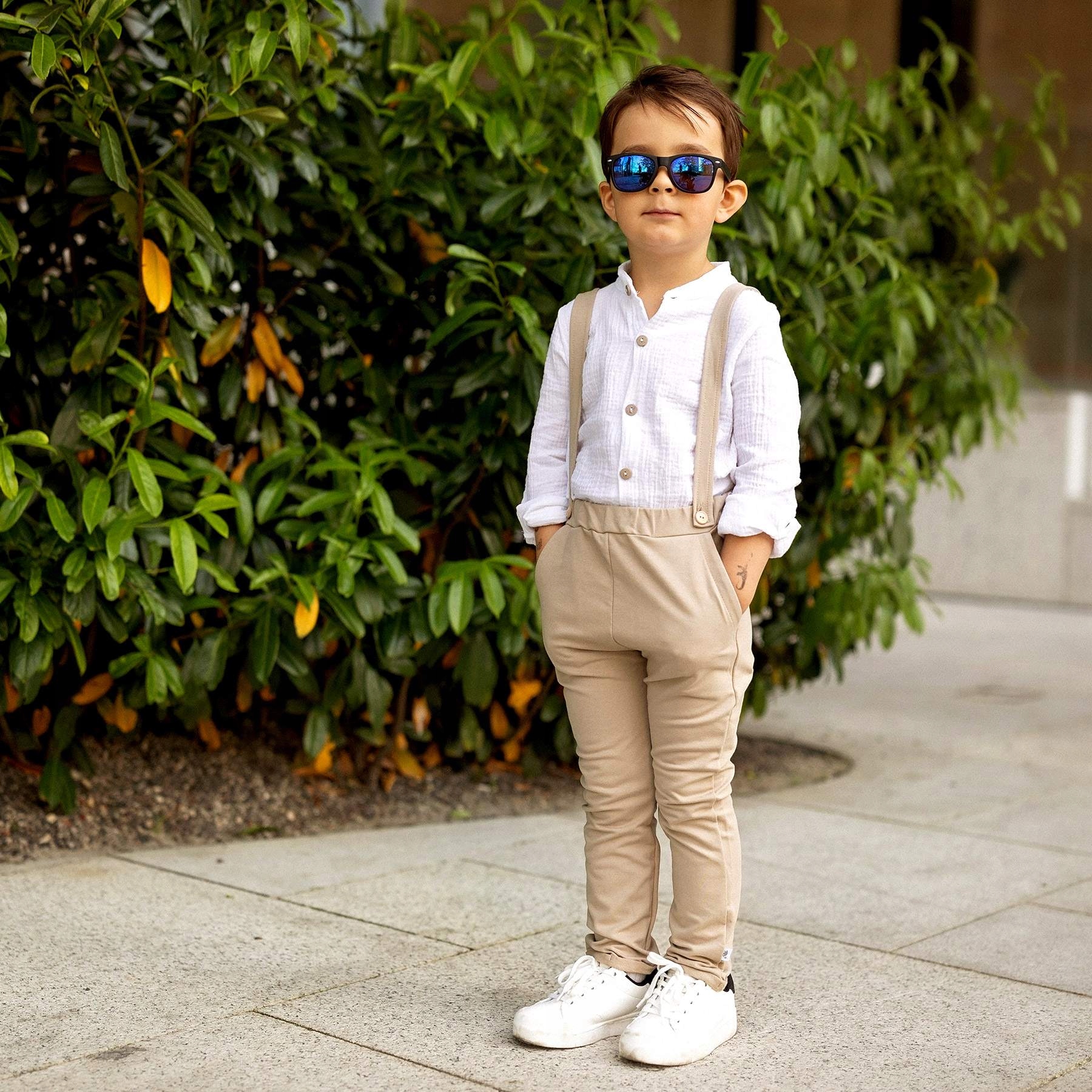 TuSzyte | Koszula muślinowa chłopięca R.116/122 Fason regular