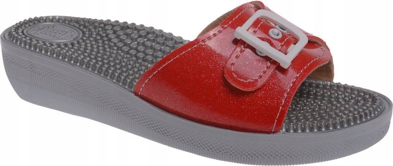

Klapki Masujące Fakirki 1 Pasek rosso/red borkat39