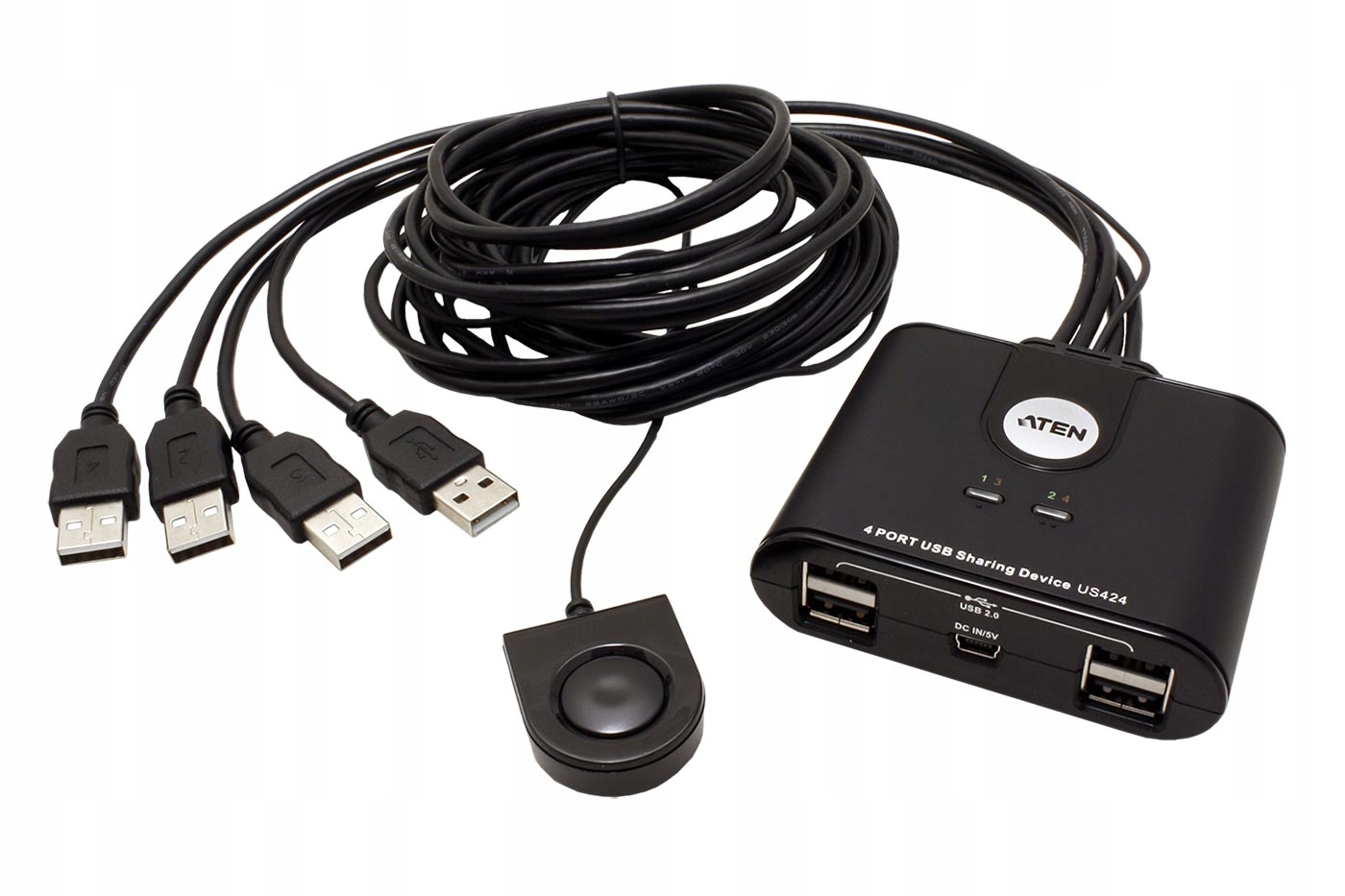 Aten Usb 2.0 přepínač 4:4 (US424)