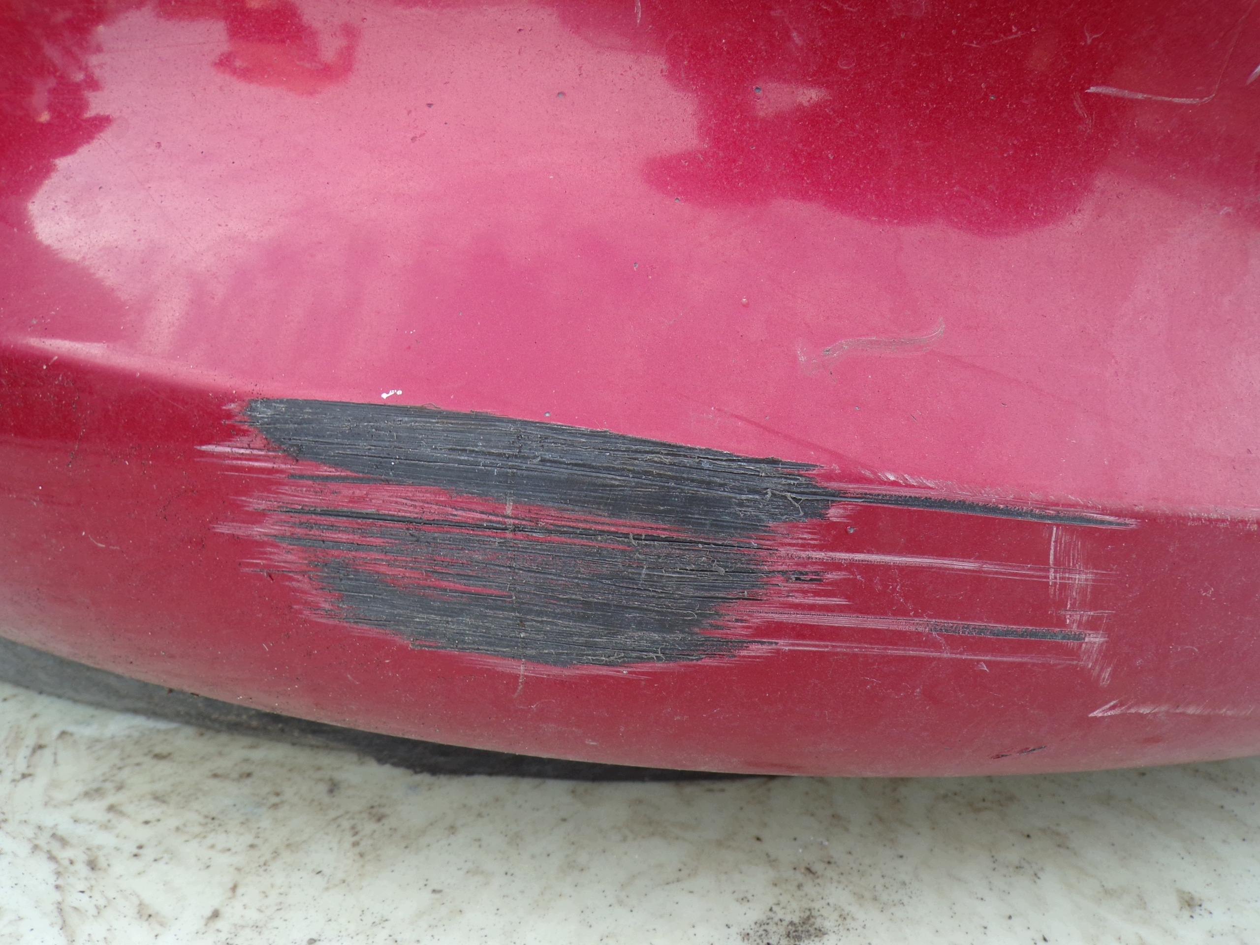 front bumper front PEUGEOT 307 CC colour LKRD (R1)