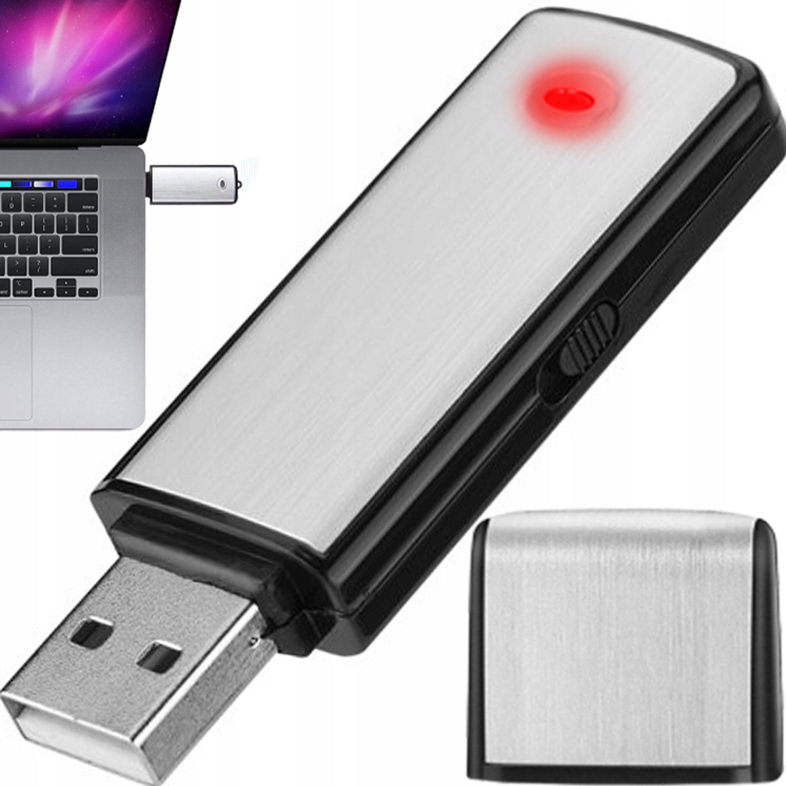 

Dyktafon Pendrive Podsłuch Usb 8GB Szpiegowski