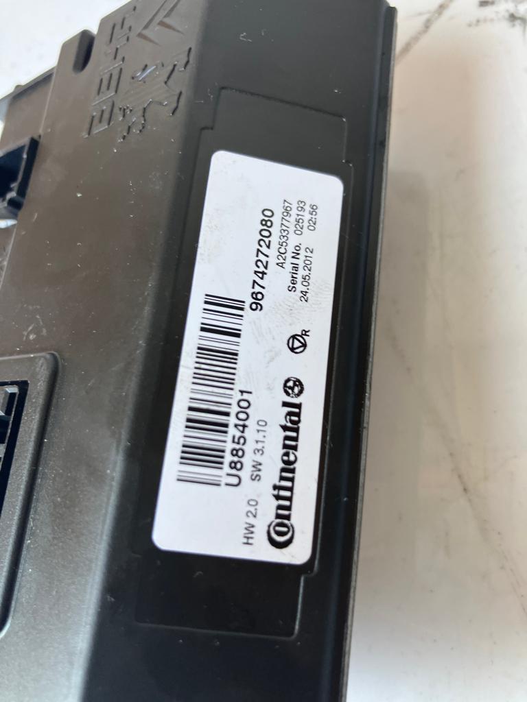 modul klimatizaci CITROEN DS5 9674272080
