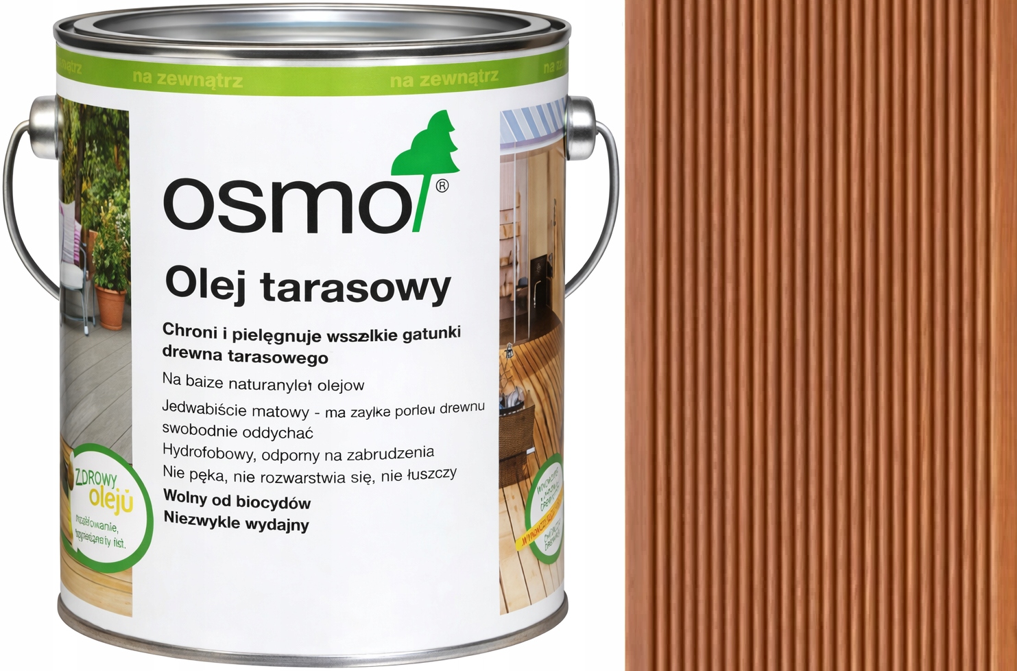 Osmo 006 Bangkirai 2,5L terasový olej na exotické dřevo