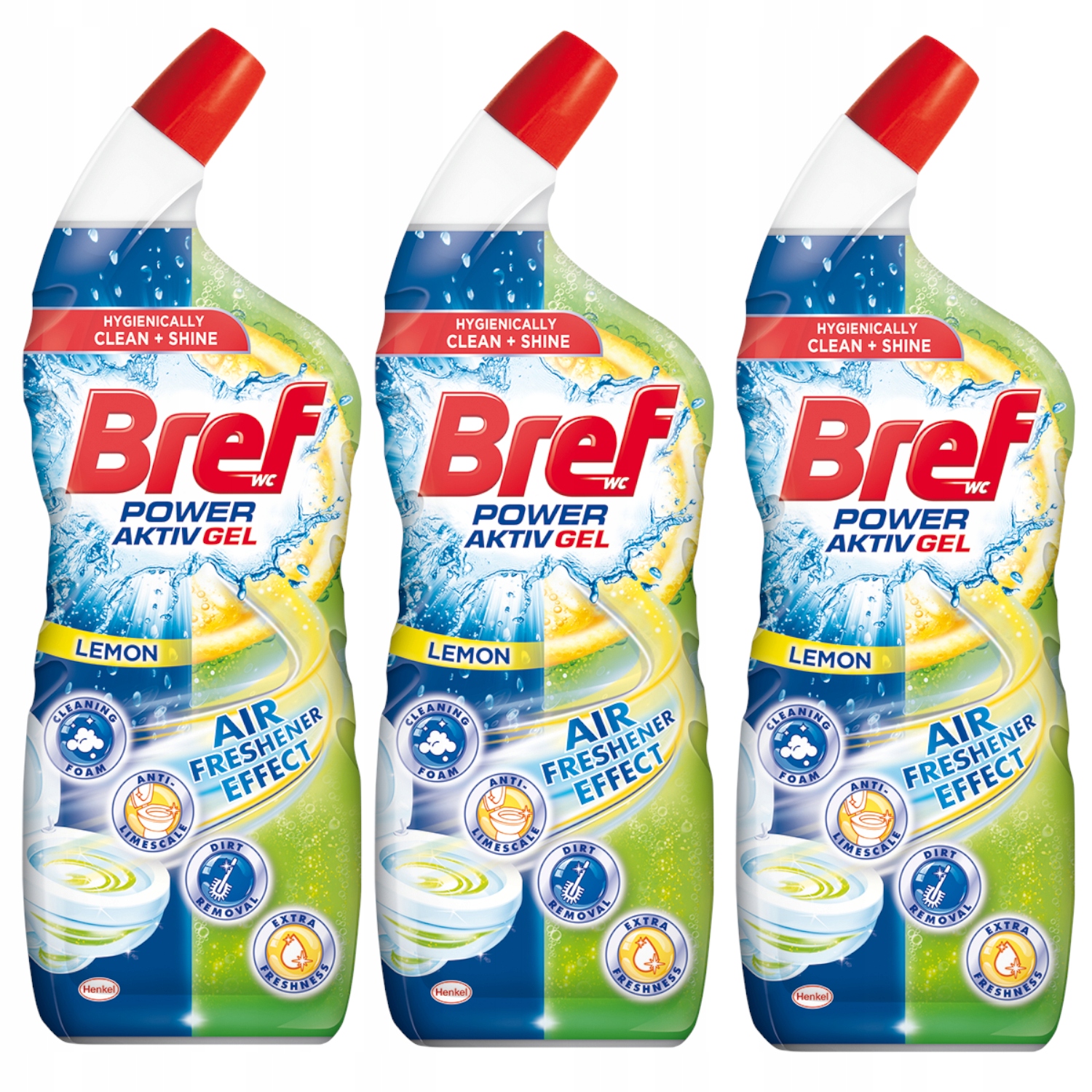 

Bref Hygiene Żel do Wc Lemonitta Power Gel 3x 0,7l