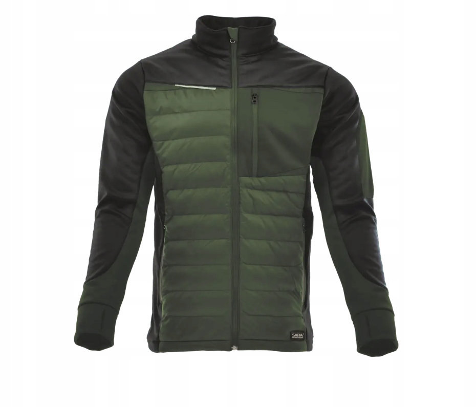 Bluza Hybrydowa, Robocza Rozpinana Comfort Plus Sara oliwka r. 3XL