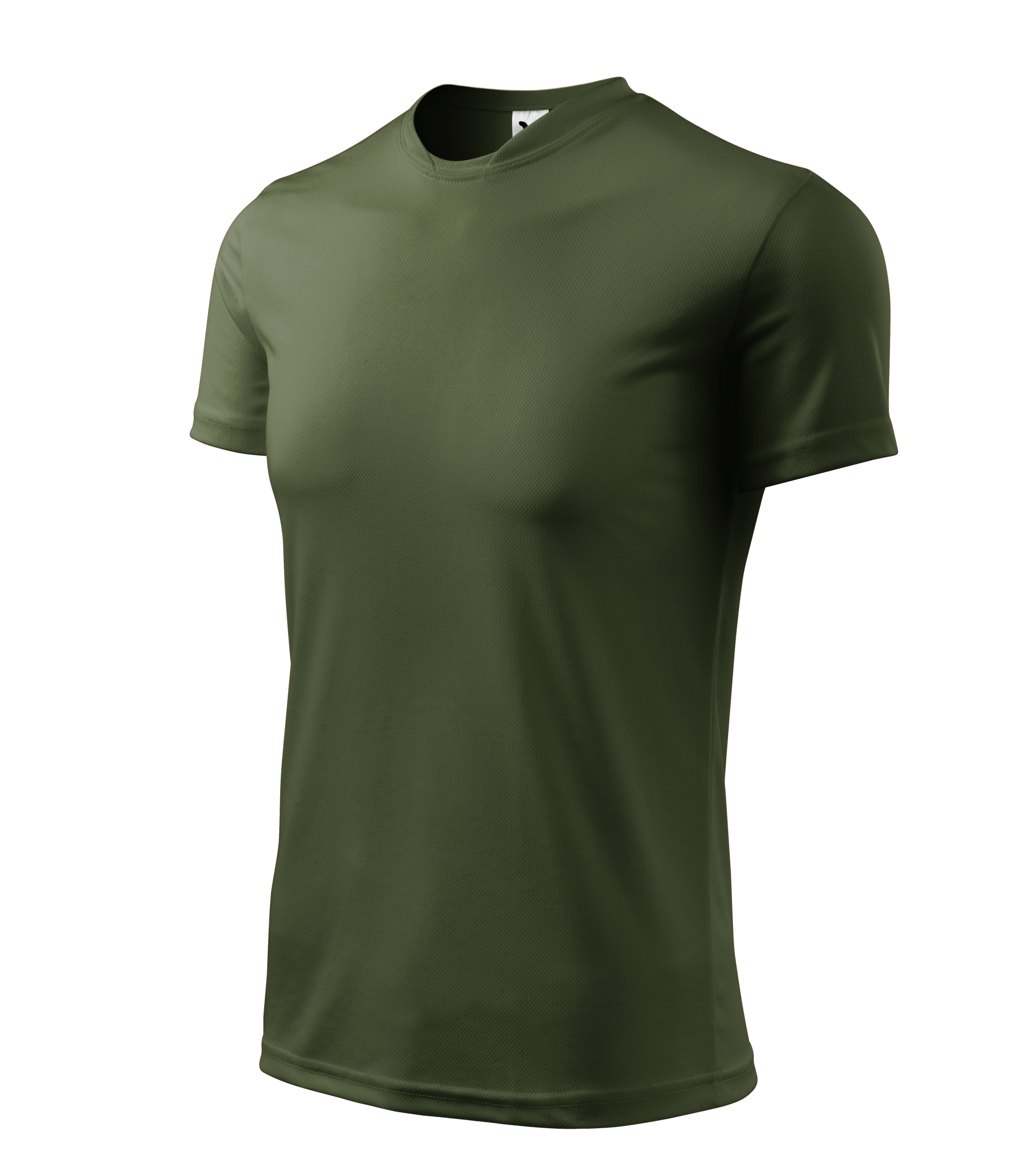 Koszulka Zielona khaki t-shirt Fantasy męska sportowa szybkoschnąca S