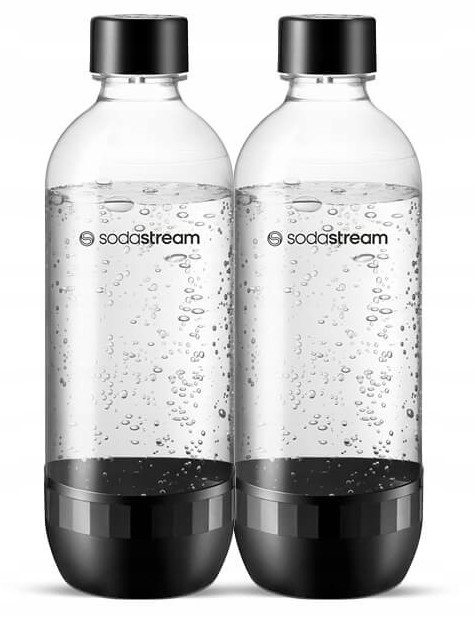 Zestaw 2x1L oryginalne butelki do saturatora SodaStream Fuse | do zmywarki