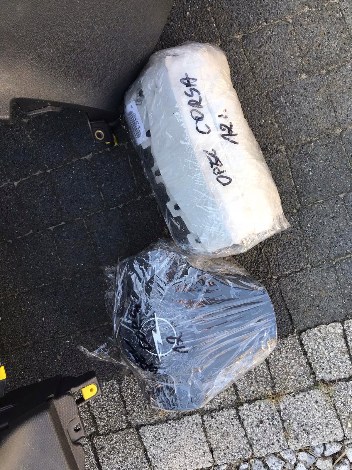 OPEL CORSA D Console Airbag