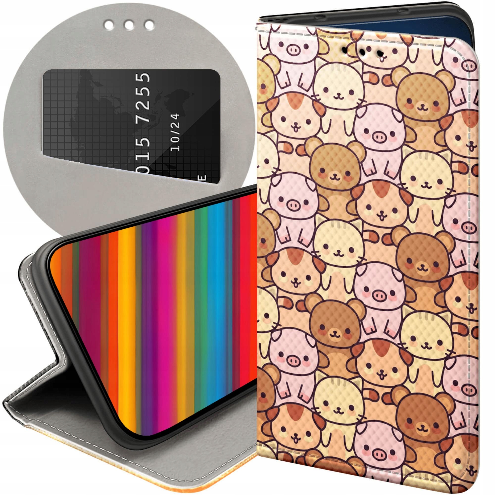 Etui Do Iphone 14 Pro Zwierzęta Pieski Kotki Lamy Domowe Dziekie Case