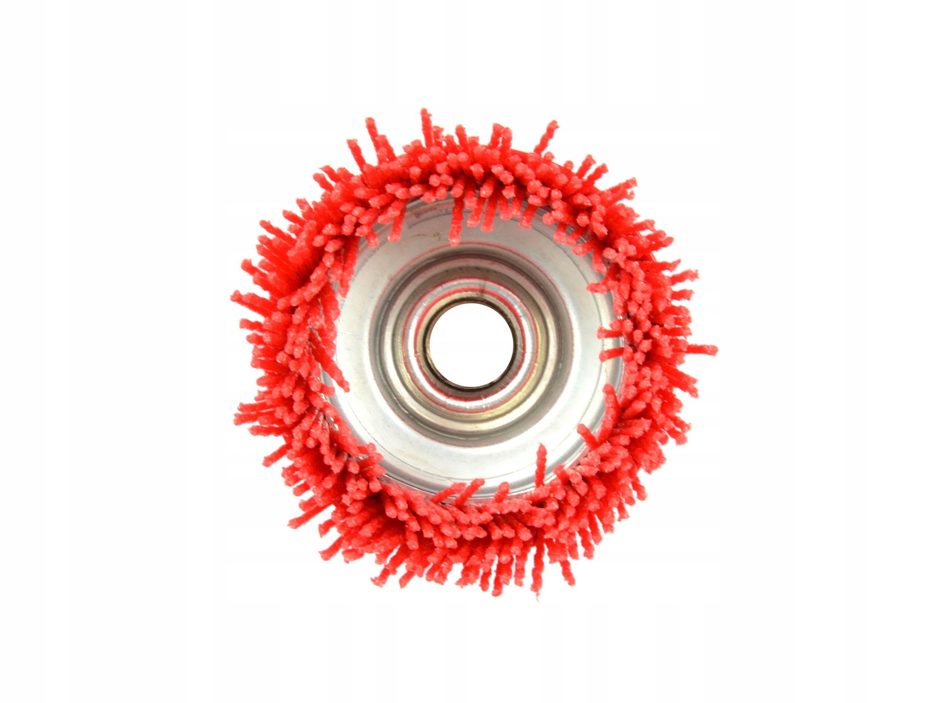 SZCZOTKA DRUCIANA DOCZOŁOWA 75mm NYLON gwint M14 do RDZY DREWNA Marka Geko