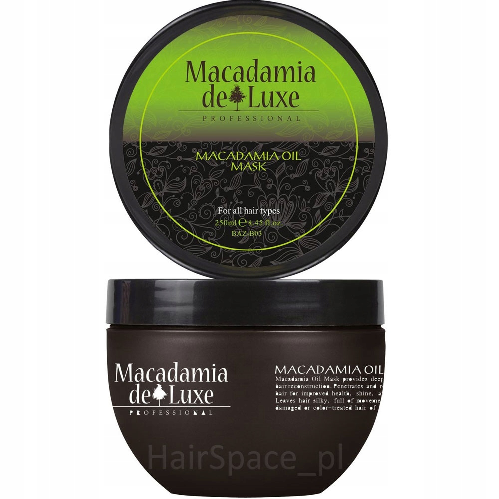 

Maska Macadamia de Luxe 250ml do włosów suchych