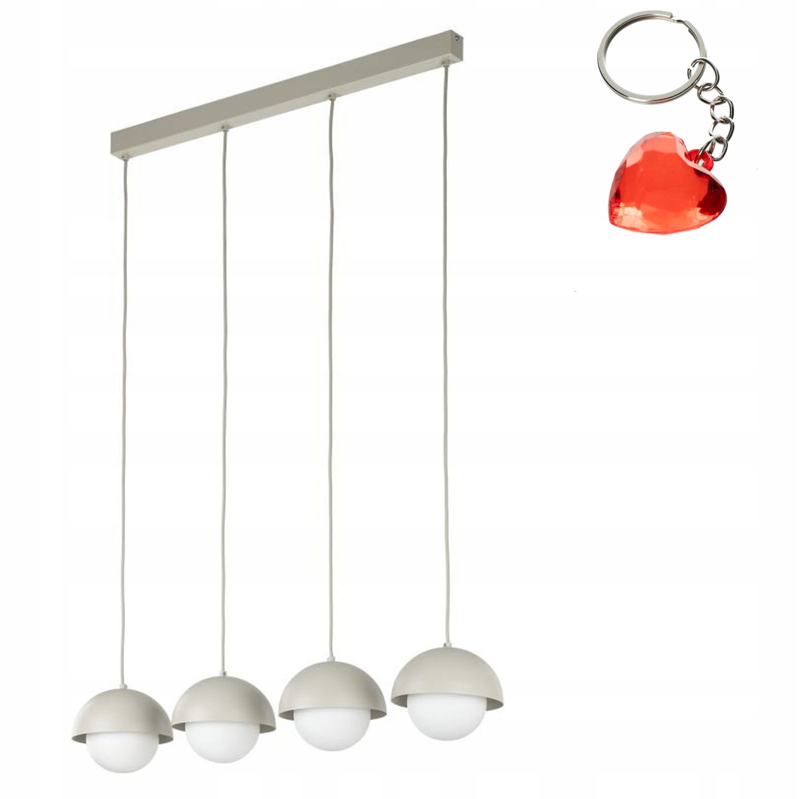 Lustr Stropní Svítidlo Převis Bono Béžový IP20 4xG9 6W Moderní 120cm Tk Lighting