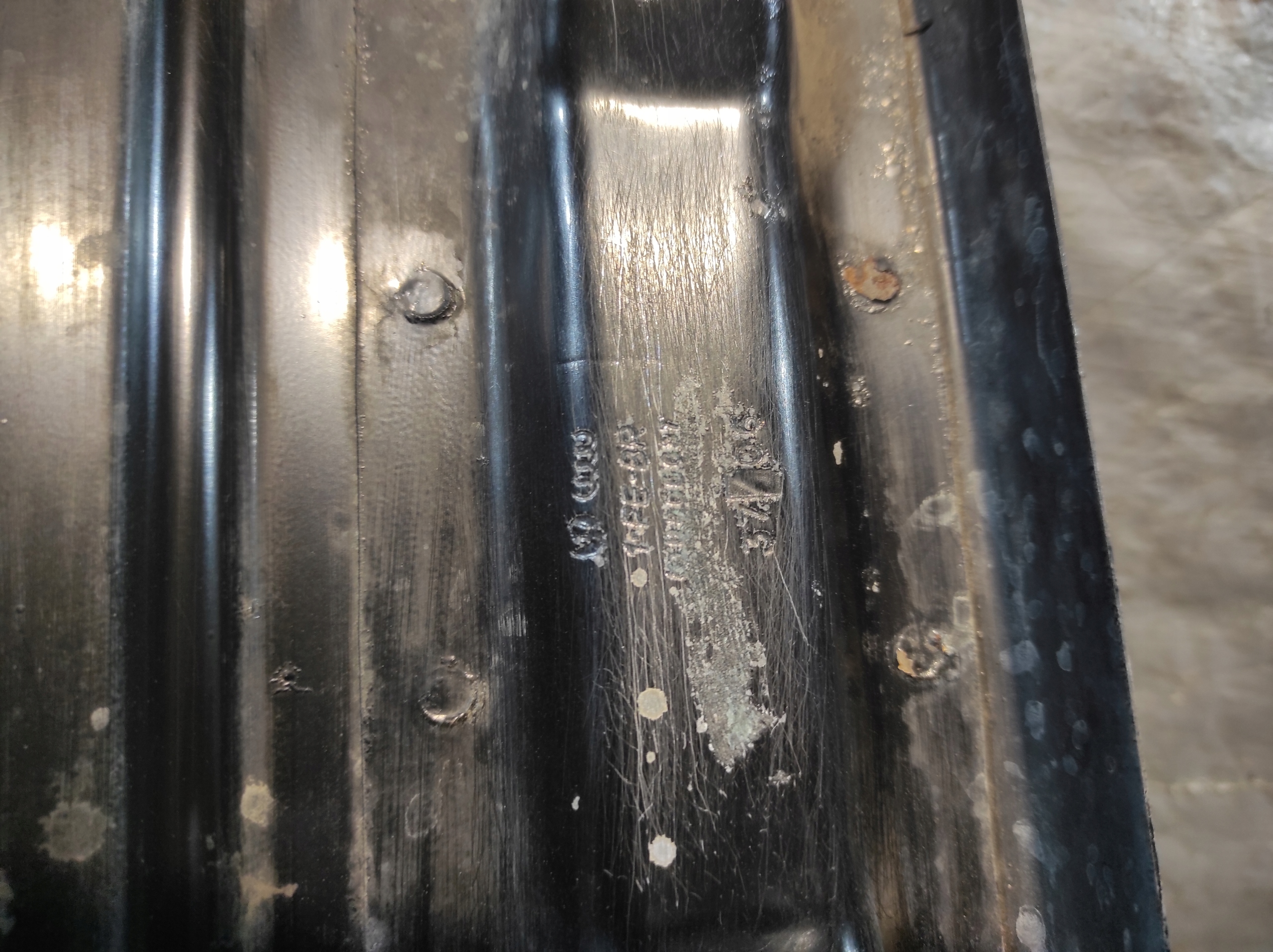 support panel for radiators pillar VW VOLKSWAGEN FOX 1.2 B