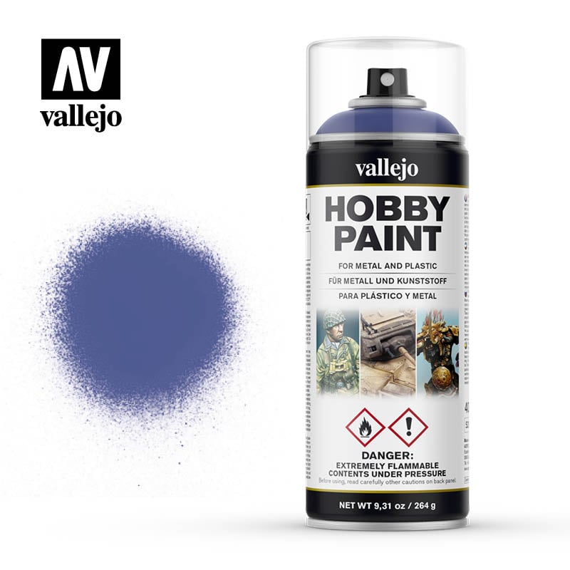 Vallejo Gundam Acc Aerosolová podložka 400 ml ultramarínová modrá pro modely