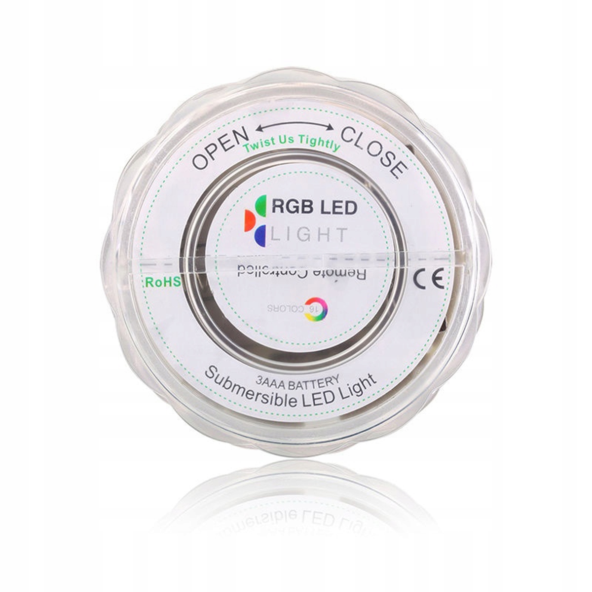 RGB PODWODNE LED Y WODOODPORNE NA ŚLUB I INNE UROCZYSTOŚCI Marka Inna