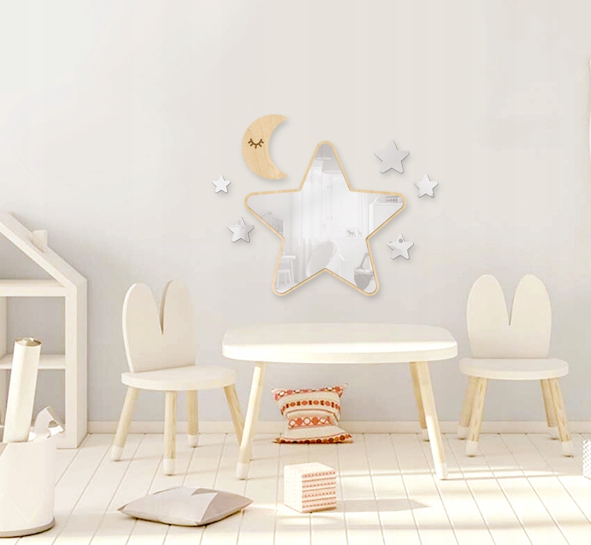 GWIAZDKA lustro zestaw luster DLA DZIECKA PREZENT! Kod producenta 003