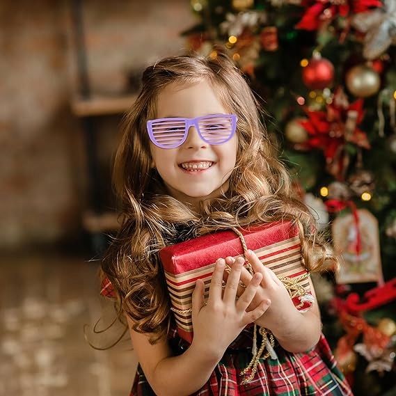 ZESTAW PLASTIKOWYCH OKULARÓW IMPREZOWYCH RÓŻNE KOLORY Marka inny