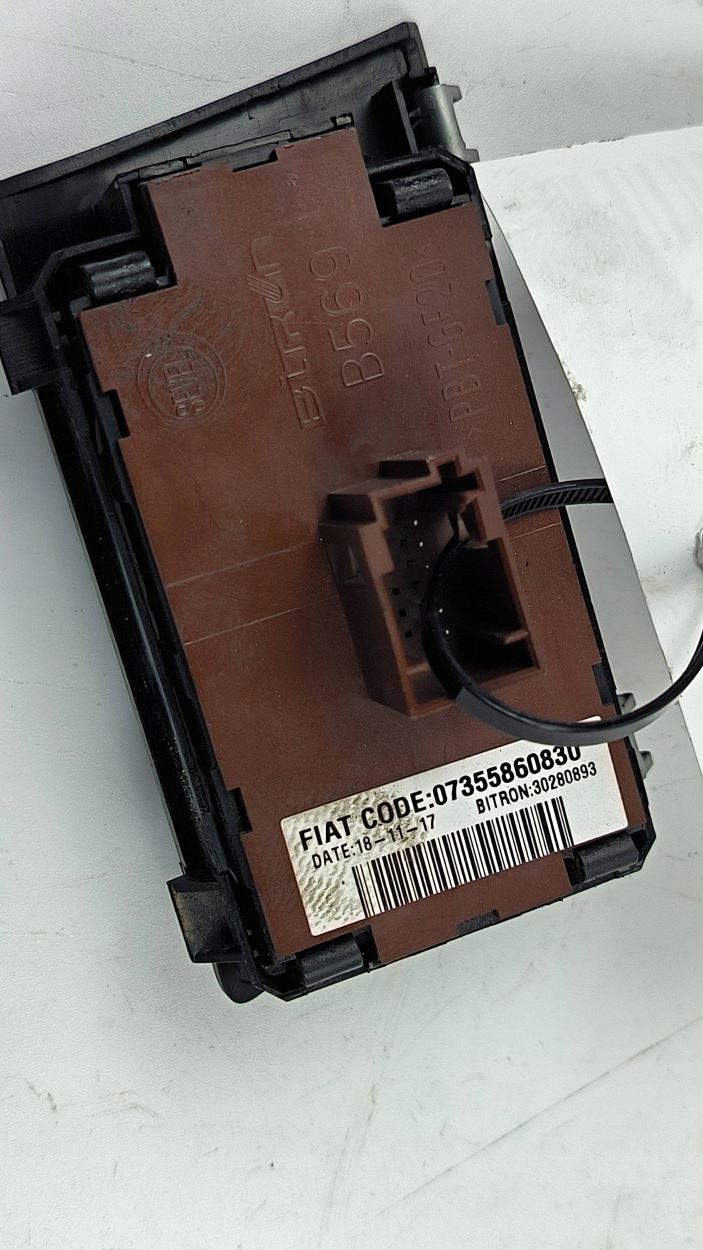 Bedienteil Leuchten 30280893 FIAT DUCATO III