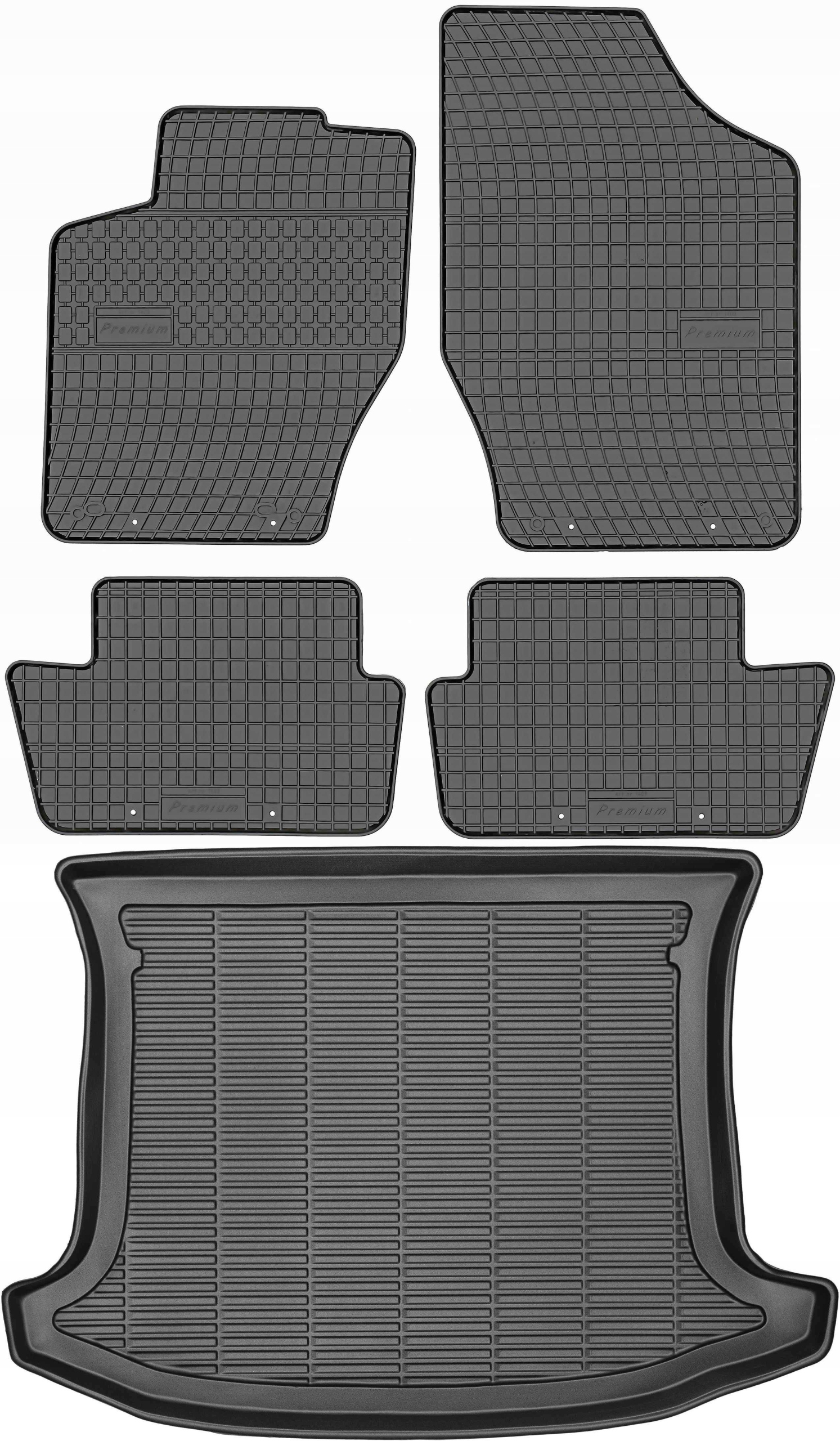 Peugeot 308 I Kombi 2007-2013 Gumové stierače rohož batožinového priestoru