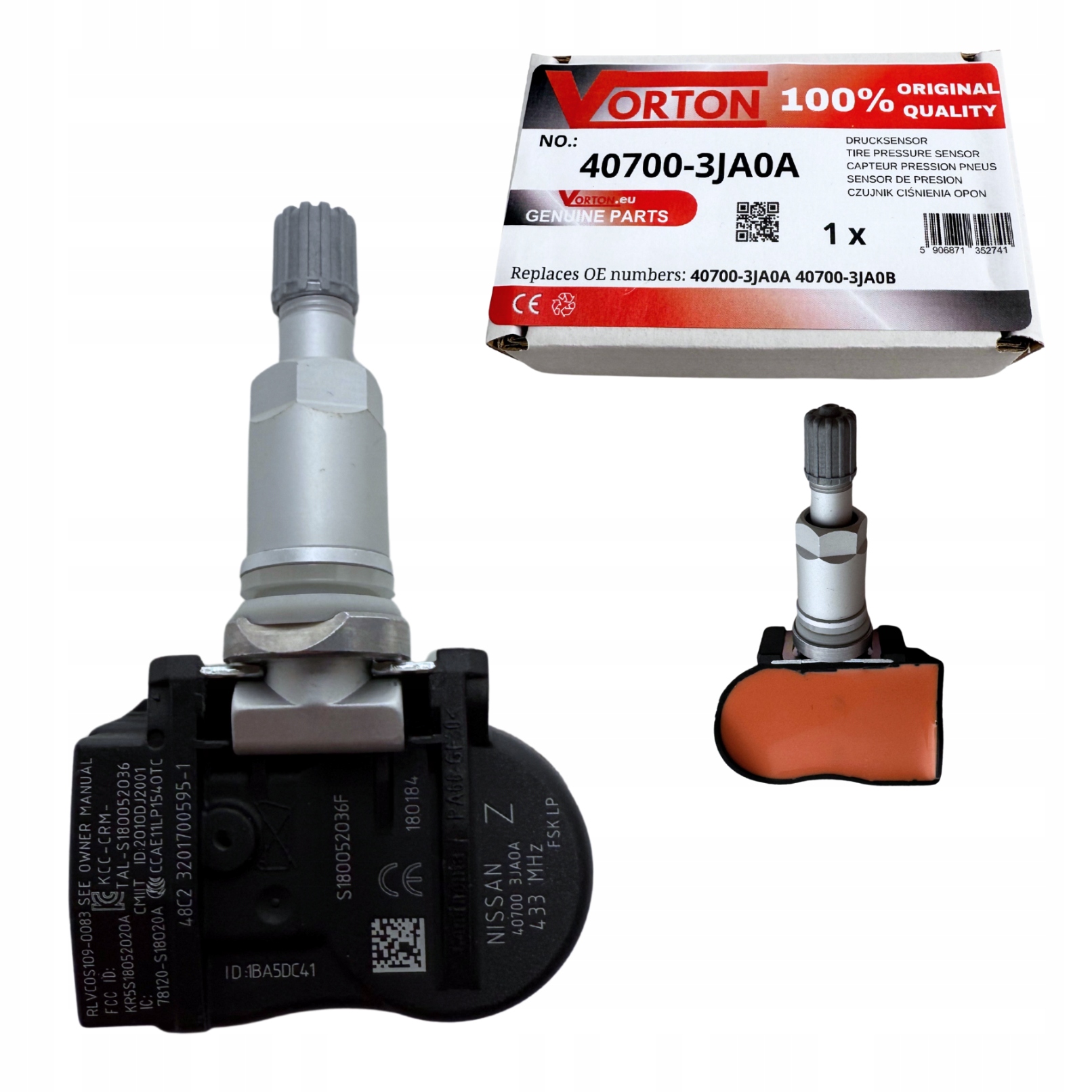 Snímač Tlaku Vzduchu V Pneumatikách Tpms Infiniti Q50 Q60 QX60