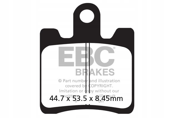 Brzdové Doštičky Spekané Hh FA423/4HH