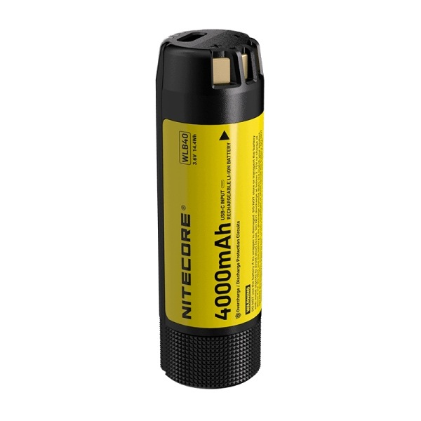 Akumulátor Li-ion Nitecore WLB40 4000mAh 3.6V Usb-c pro svítilnu NWH20