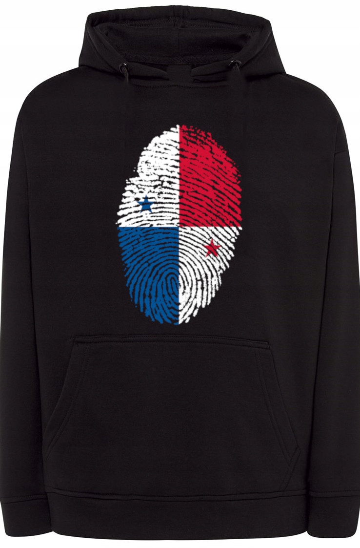 Panama Vlajka Módní potisk Mikina S Kapucí vel. M