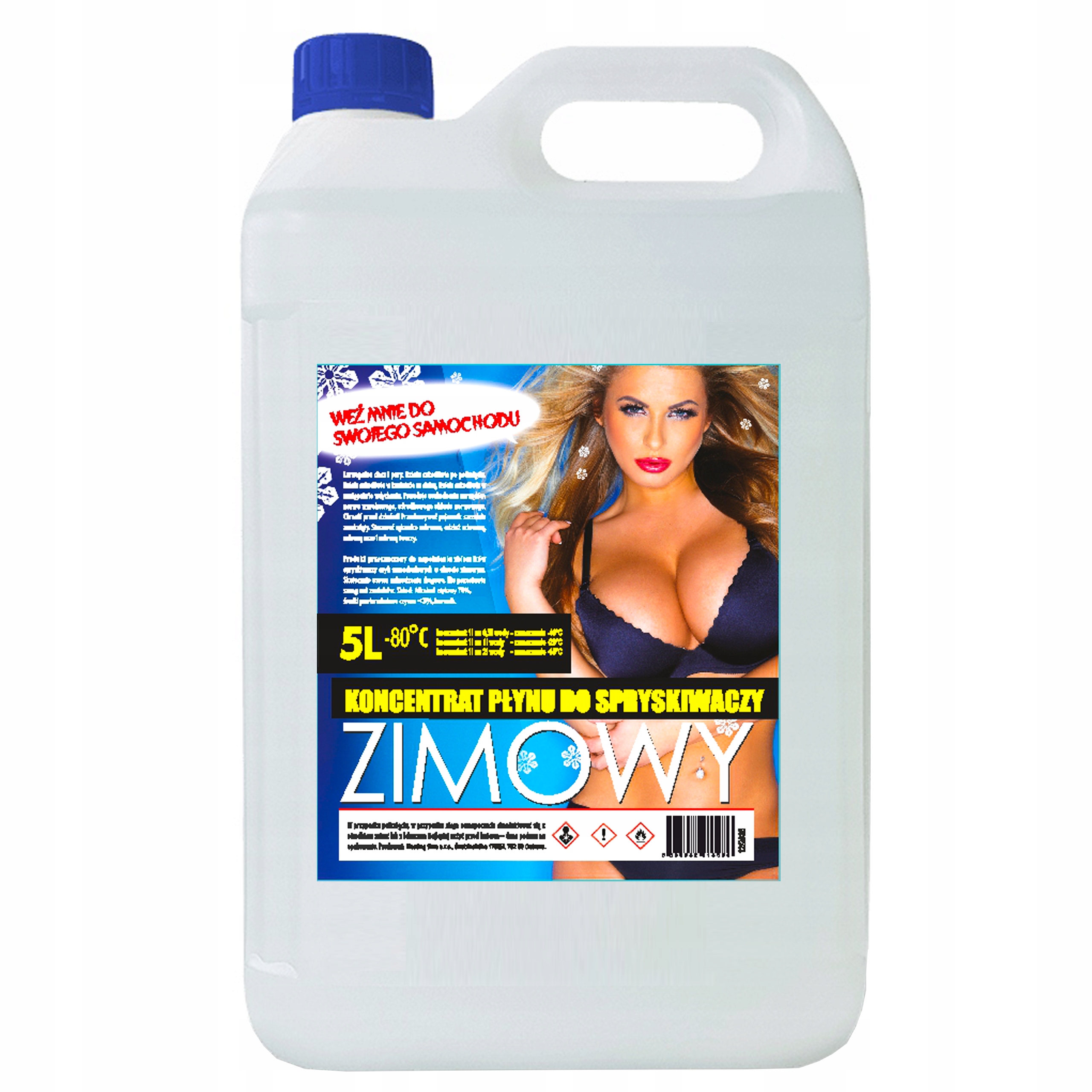 

Koncentrat zimowego płynu do spryskiwaczy 5L -80°C