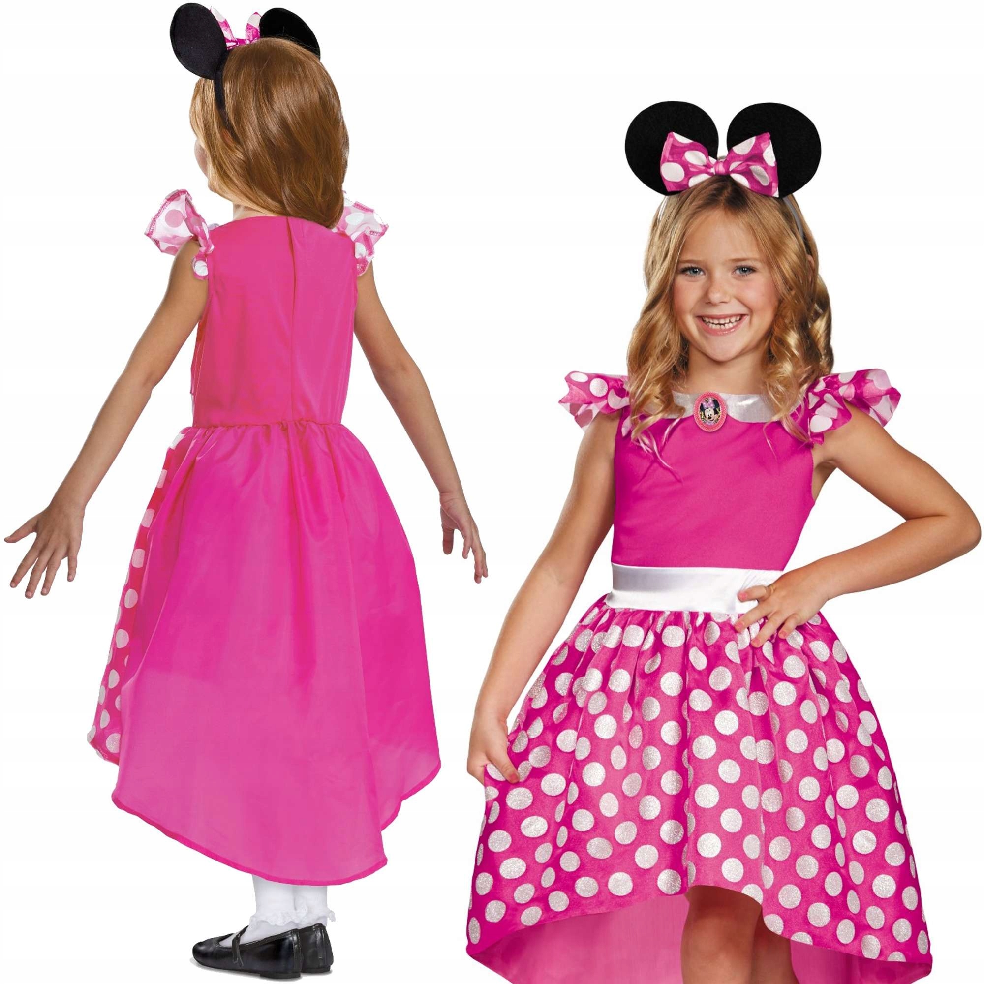 

Kostium Strój Karnawałowy Myszka Minnie 5-6 Lat S