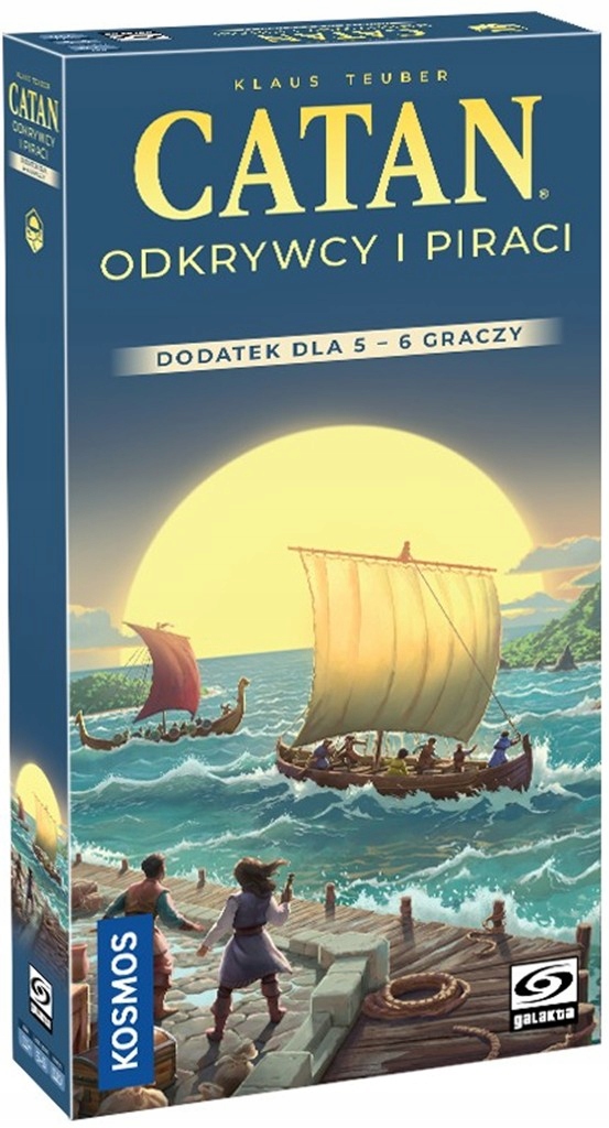 Catan: Odkrywcy i Piraci 5/6 graczy Galakta