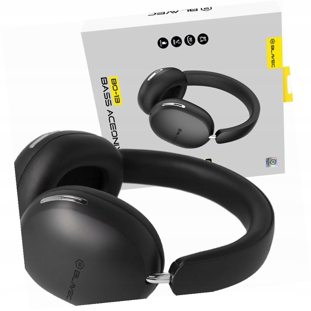 Słuchawki nauszne z mikrofonem bezprzewodowe do Realme 14 5G