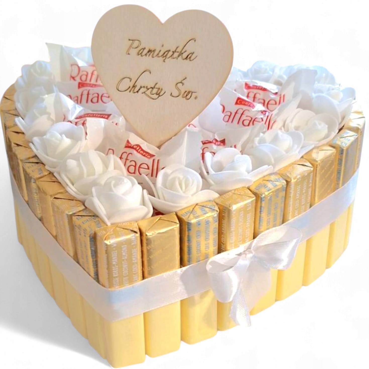 Pamiątka Pierwszej Komunii na Komunię Chrzciny Chrzest 20 cm