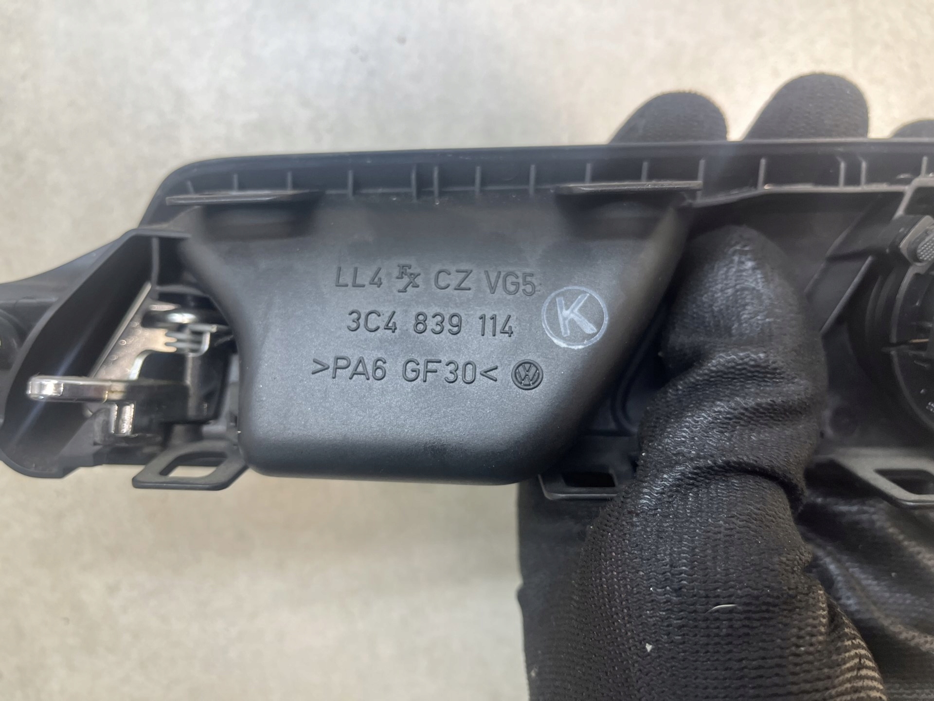 handle inner PASSAT B6 3C1837113 3C1839113 3C1839114 3C1837114