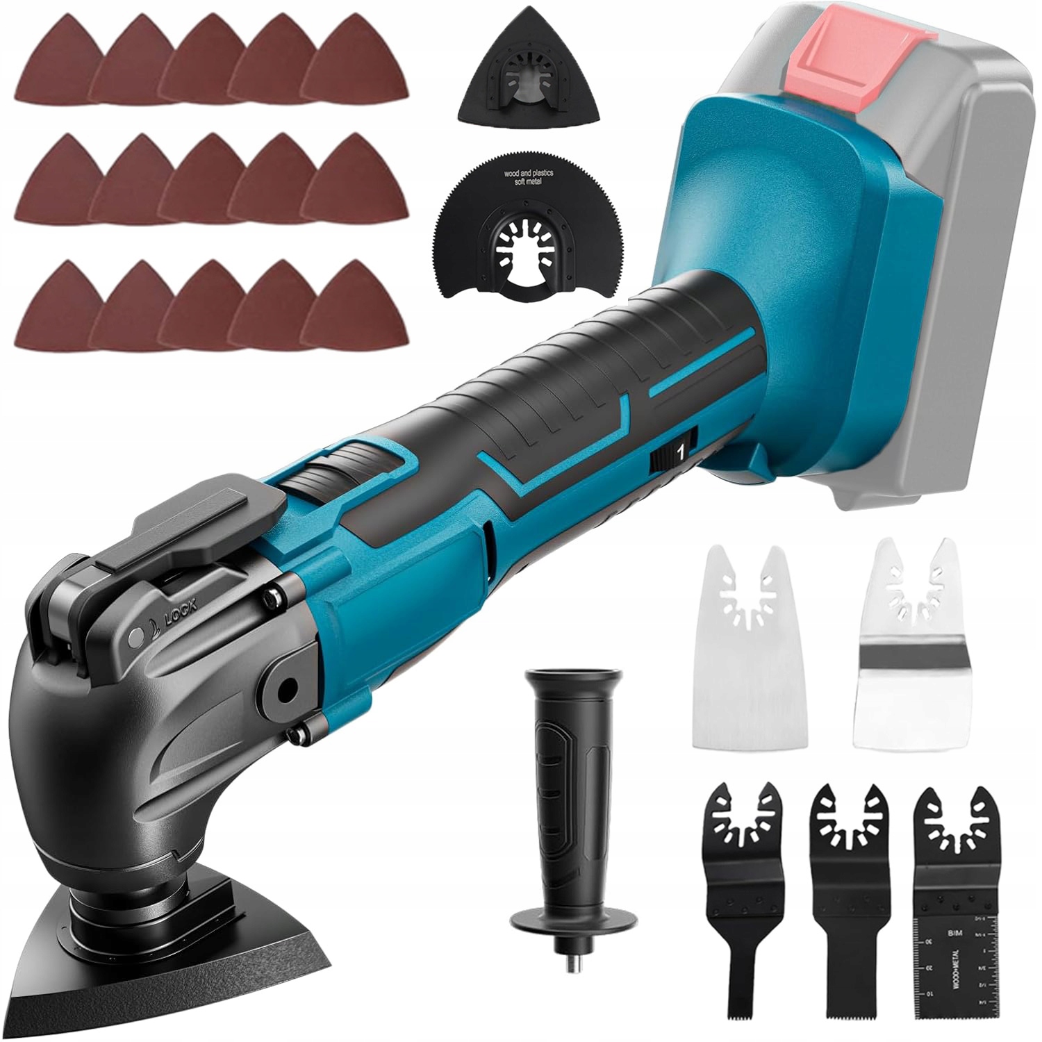 Výkonná Multifunkční Bruska Multitool S Regulací 18 V 300 W