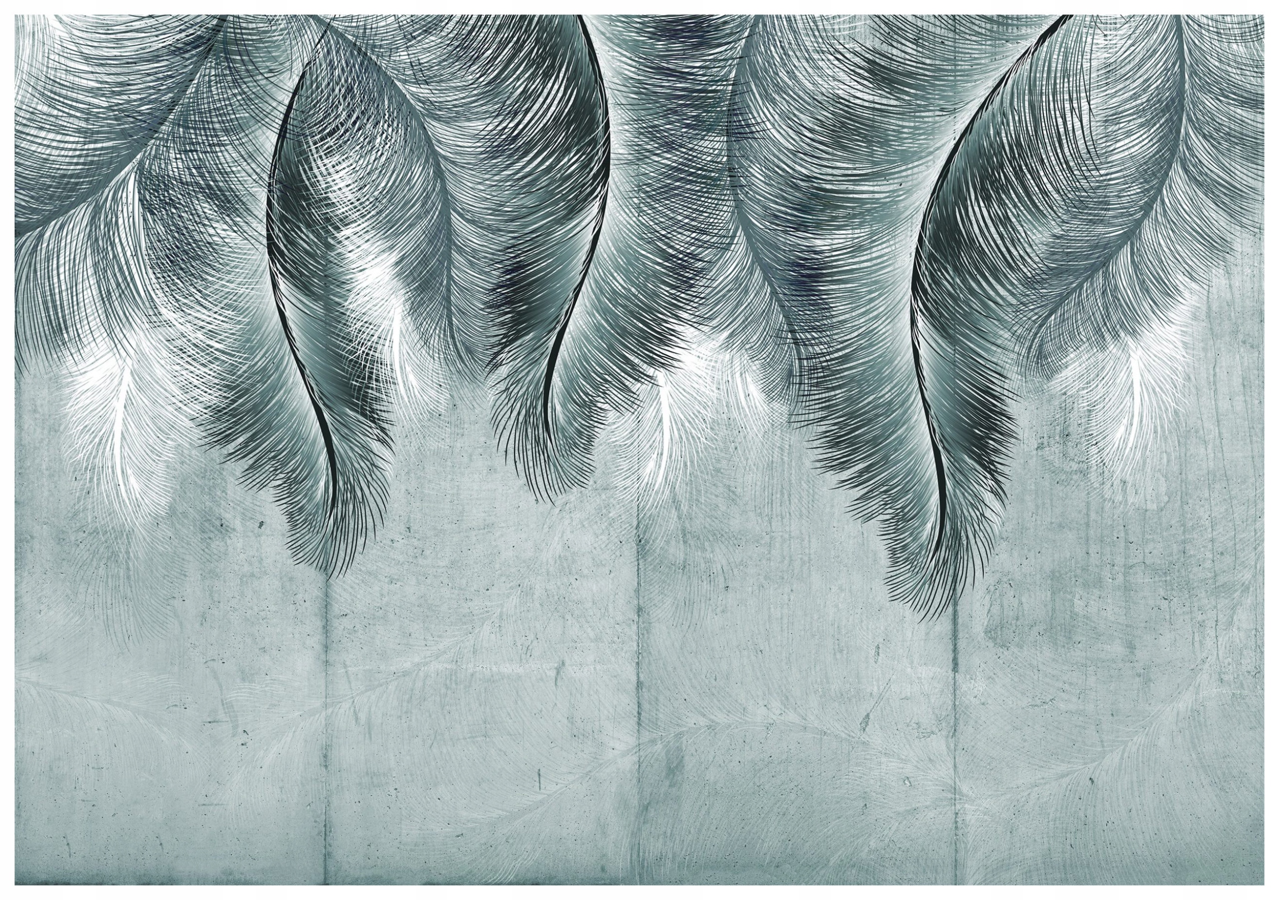 Fototapeta Perie sivé Minimalizmus a pokoj elegantný dizajn 312x219 lepidlo