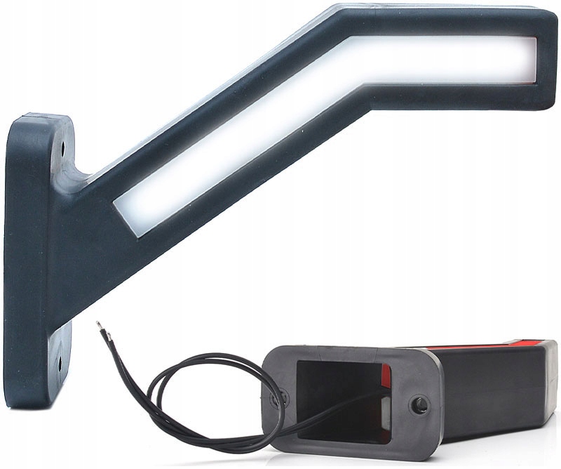 LAMPA OBRYSOWA ROGOWA DIODOWA LED KOMPLET 2SZT Numer katalogowy części 1165L 1165P