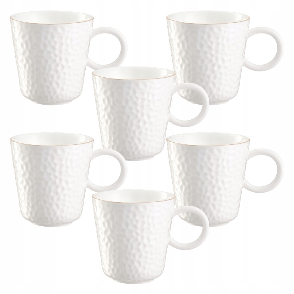 Villa Italia Sada porcelánových hrnčekov 6 kusov 500 ml Paula