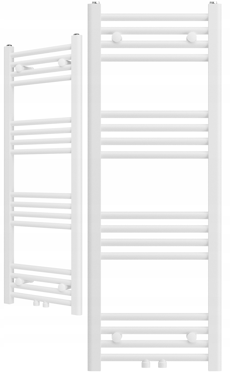 Kúpeľňový Ohrievač Kaloryfer Moderný Rebríkový 110x40 cm Biely Raven
