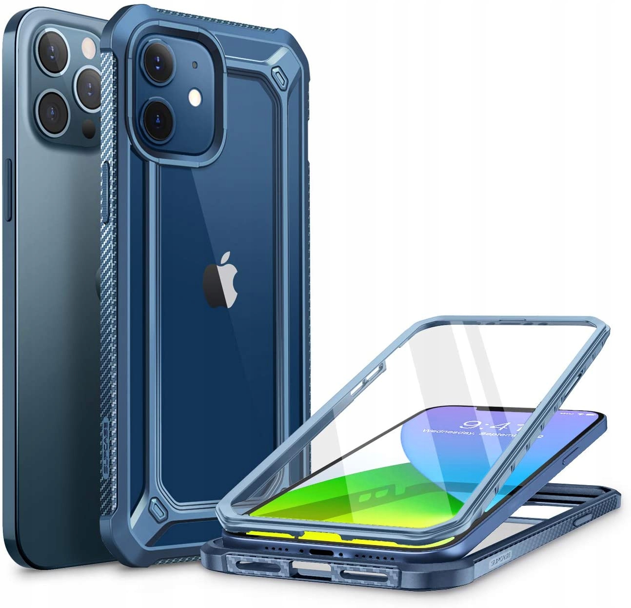 

Etui przód tył do iPhone 12 /12 Pro, Supcase cover
