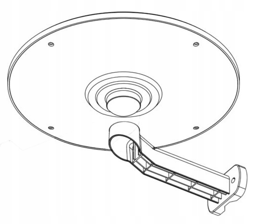 ANTENA KEMPINGOWA TV DVB-T DVBT-2 MEGACAMP USB DO PRZYCZEPY AUTA TIR BALKON Stan opakowania oryginalne