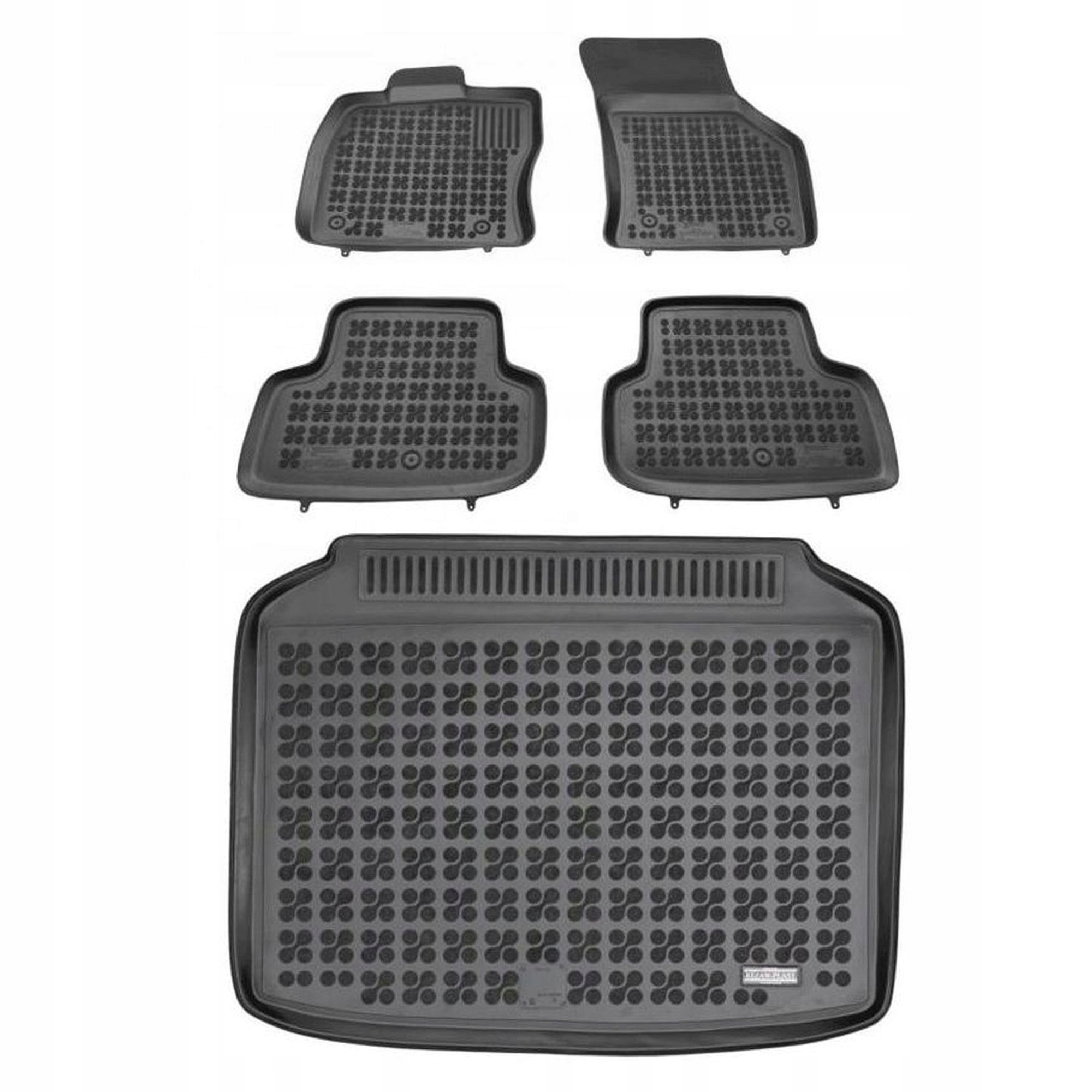 Gumová sada koberců a rohožek Audi A3 III 8V 2012-2020 Hatchback s kolem pro