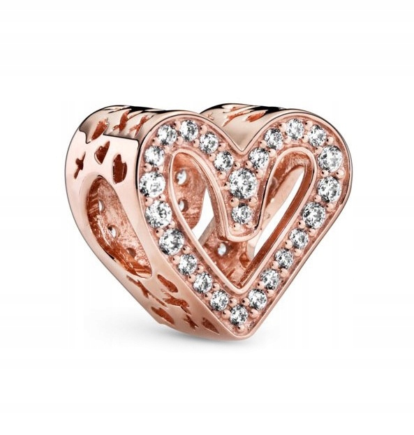 

Charms Pandora Rose - Asymetryczne serce 788692C01