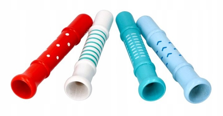 ZABAWKA MUZYCZNA KOLOROWA TRĄBKA MAŁA Z DREWNA SKLEP Z ZABAWKAMI Rodzaj trąbka