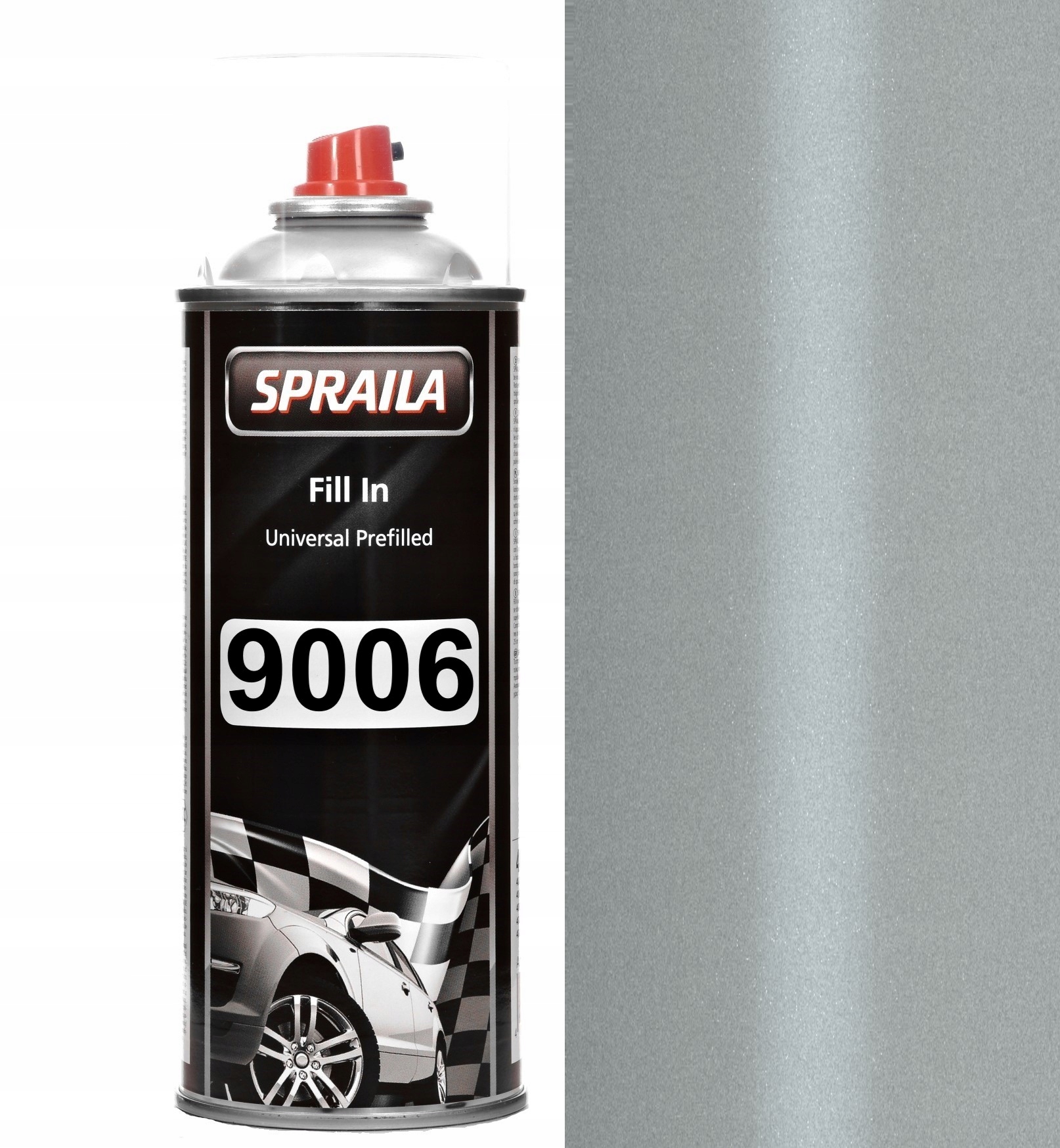 

Struktura Drobnoziarnista 9006 Ral Półpołysk Spray