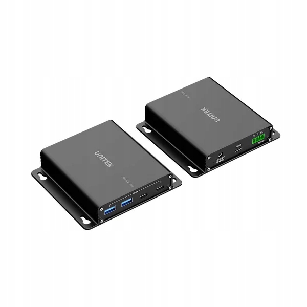 Unitek U1337BBK01-EU Predlžovač Usb 5 Gb/s 100 m cez Ethernet s hubom