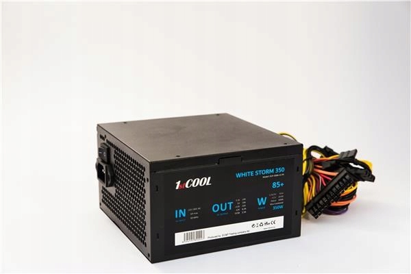 napájací zdroj 1stCOOL Atx 350W White Storm 350, Apfc, 85+ ECP-350A-12…
